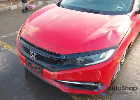 2021 Honda Civic Lx из США, поврежденный, VIN 2HGFC2F61MH535513